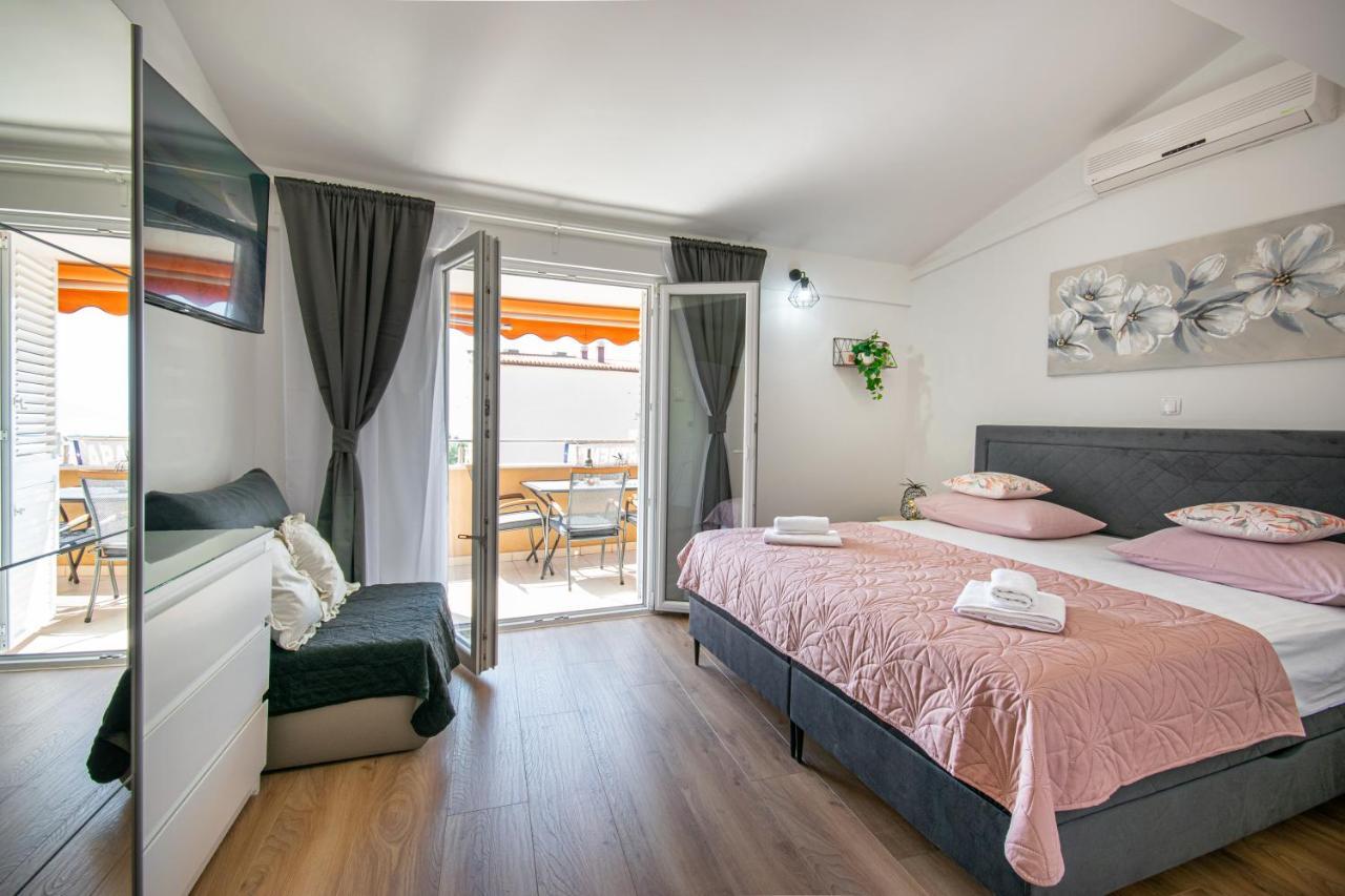 Apartmani Rita Baska Voda Bagian luar foto