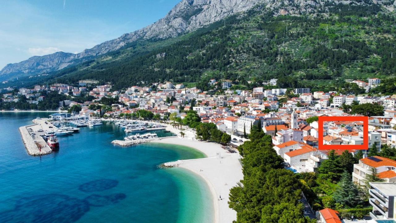 Apartmani Rita Baska Voda Bagian luar foto